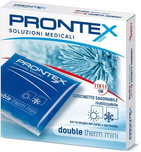 PRONTEX CUSCINETTO IN GEL RIUTILIZZABILE DOUBLE THERM 11X11CM - Magnumfarma.it