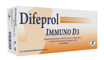 DIFEPROL IMMUNO D3 12 FLACONCINI DA 10 ML - Magnumfarma.it