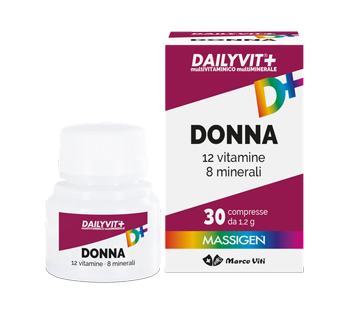 MASSIGEN DONNA MULTIVITAMINICO E MULTIMINERALE 30 COMPRESSE RIVESTITE - Magnumfarma.it