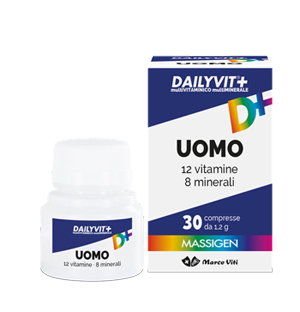 MASSIGEN UOMO MULTIVITAMINICO E MULTIMINERALE 30 COMPRESSE RIVESTITE - Magnumfarma.it