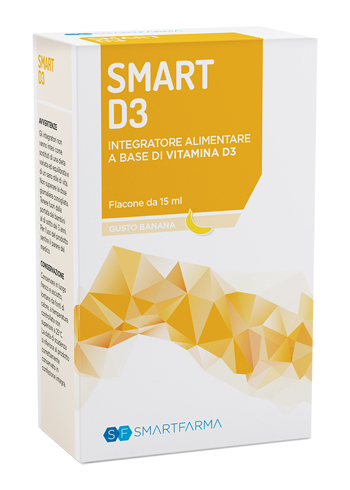SMART D3 GOCCE 15 ML GUSTO BANANA - Magnumfarma.it