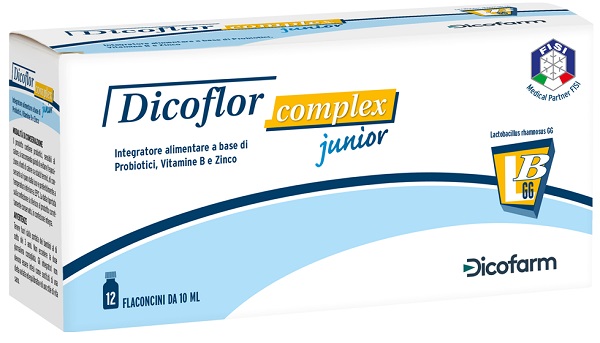 DICOFLOR COMPLEX JUNIOR 12 FLACONI DA 10 ML - Magnumfarma.it