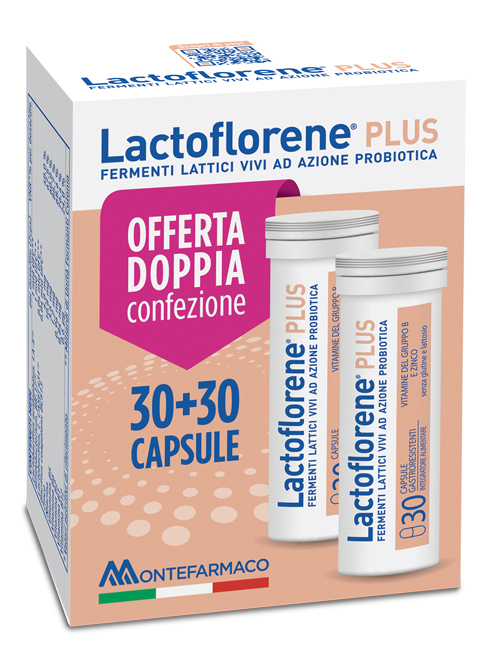 LACTOFLORENE PLUS BIPACK 30 CAPSULE 26,40 G - Magnumfarma.it