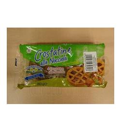 HAPPY FARM CROSTATA ALLA NOCCIOLA SENZA GLUTINE 180 G - Magnumfarma.it