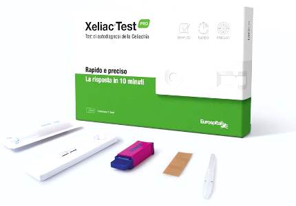 XELIAC TEST PRO DETERMINAZIONE ANTICORPI IGA E IGG ASSOCIATI ALLA MALATTIA CELIACA 1 PEZZO - Magnumfarma.it