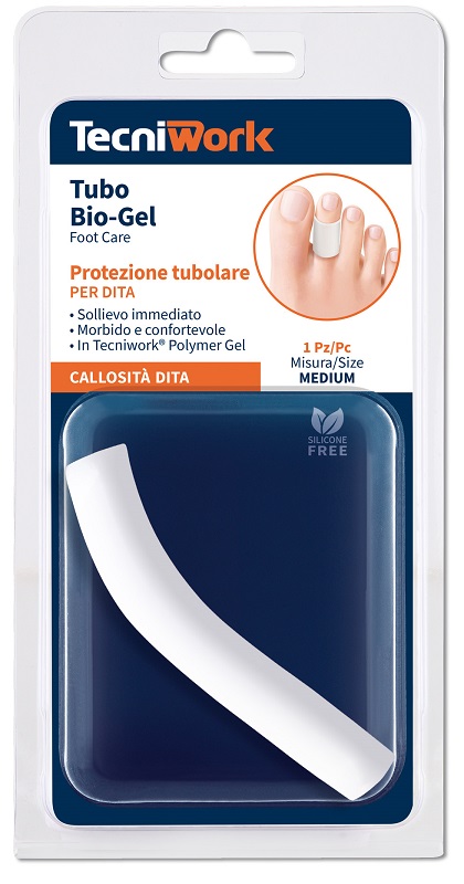 BIOGEL FASCETTA TUBOLARE GEL DITA PIEDI MEDIUM 1 PEZZO - Magnumfarma.it
