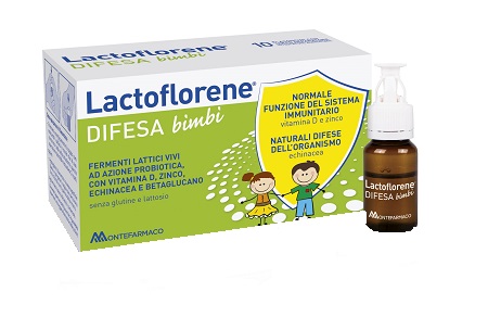 LACTOFLORENE DIFESA BAMBINI 10 FLACONI 100 ML - Magnumfarma.it