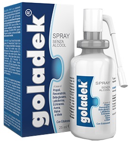 GOLADEK SPRAY NO ALCOOL 25 ML - Magnumfarma.it