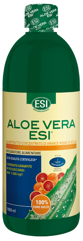 ESI ALOE SUCCO ARANCIA ROSSA 1000 ML - Magnumfarma.it