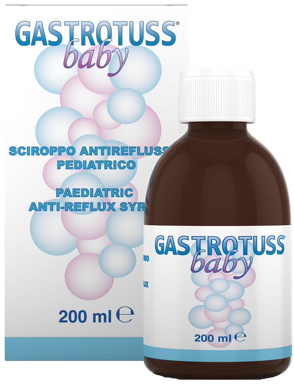 BABY SCIROPPO ANTIREFLUSSO GASTROTUSS 200 ML - Magnumfarma.it