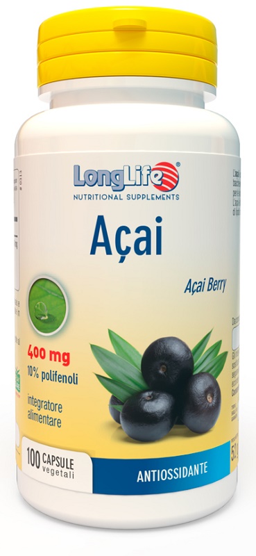 LONGLIFE ACAI 100 CAPSULE VEGETALI - Magnumfarma.it