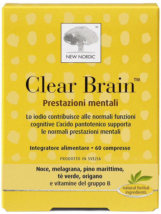 CLEAR BRAIN 60 COMPRESSE - Magnumfarma.it