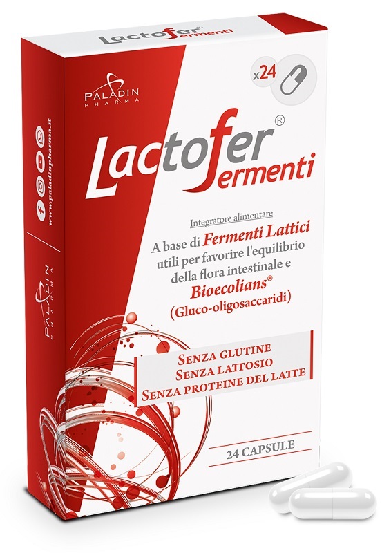 LACTOFER FERMENTI 24 CAPSULE - Magnumfarma.it