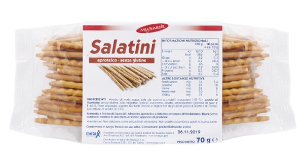 MY SNACK SALATINI 70 G - Magnumfarma.it