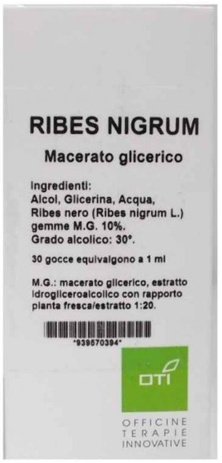 RIBES NIGRUM MACERATO GLICERICO 10% GOCCE 100ML - Magnumfarma.it