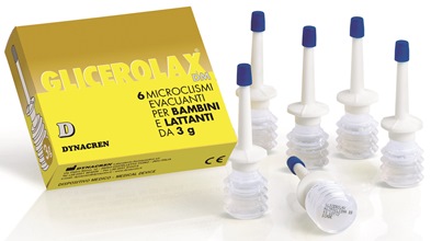 GLICEROLAX BAMBINI E LATTANTI MICROCLISMI EVACUANTI 6 PEZZI X 3 G CONTIENE AMIDO DI RISO - Magnumfarma.it