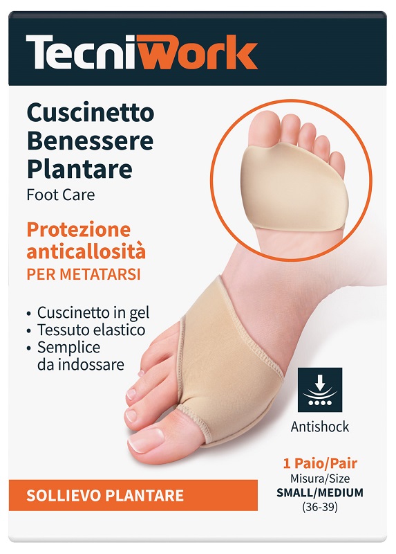 BENESSERE PLANTARE CUSCINETTO SMALL/MEDIUM 1 PAIO - Magnumfarma.it