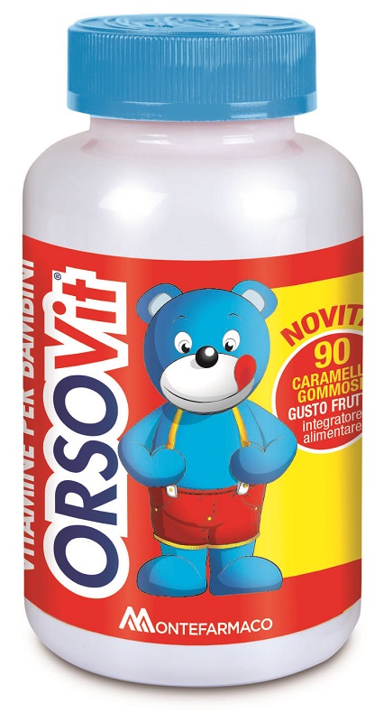 ORSOVIT CARAMELLE GOMMOSE 90 PEZZI - Magnumfarma.it