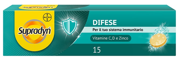SUPRADYN DIFESE 15 COMPRESSE EFFERVESCENTI - Magnumfarma.it
