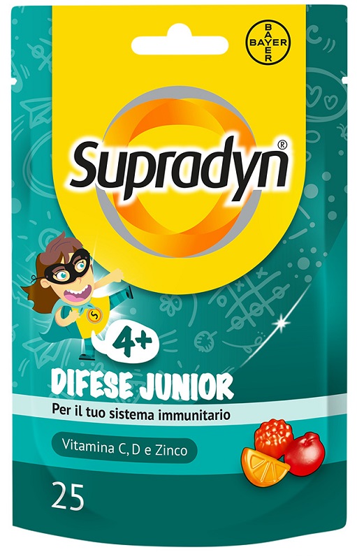 SUPRADYN DIFESE JUNIOR 25 CARAMELLE GOMMOSE - Magnumfarma.it