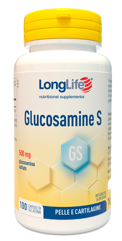 LONGLIFE GLUCOSAMINE S 100 CAPSULE DI GELATINA - Magnumfarma.it