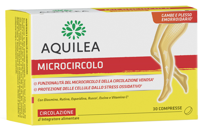 AQUILEA MICROCIRCOLO 30 COMPRESSE - Magnumfarma.it