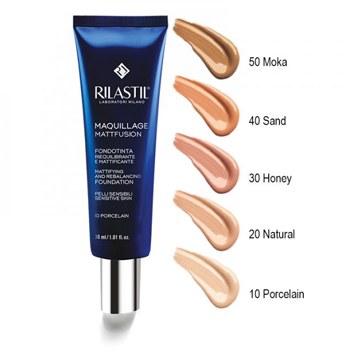 RILASTIL MAQUILLAGE FONDOTINTA RIEQUILIBRANTE MATTIFIANT 40 30 ML - Magnumfarma.it