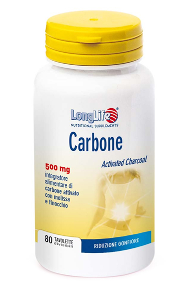 LONGLIFE CARBONE 80 TAVOLETTE - Magnumfarma.it
