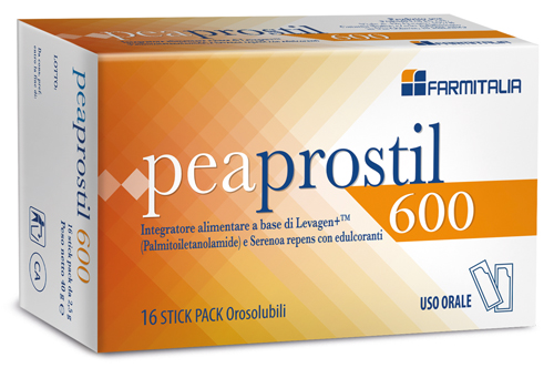 PEAPROSTIL 600 16 STICK PACK OROSOLUBILI - Magnumfarma.it