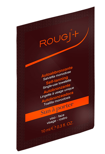 ROUGJ SALVIETTE AUTOABBRONZANTI MONOUSO BUSTINA 10 ML - Magnumfarma.it