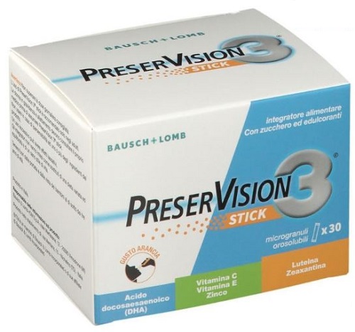 PRESERVISION 3 30 STICK OROSOLUBILI DA 2 G - Magnumfarma.it