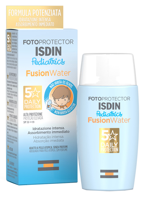 FOTOPROTECTOR PEDIATRICS FUSION WATER SPF50 - Magnumfarma.it