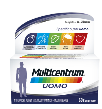MULTICENTRUM UOMO 60 COMPRESSE - Magnumfarma.it