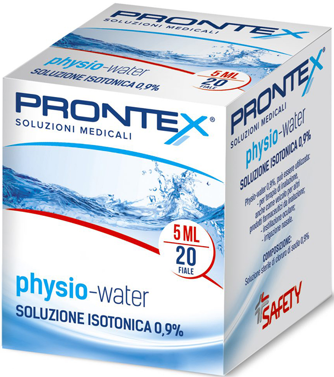 SOLUZIONE FISIOLOGICA PRONTEX PHYSIO ISOTONIC 20 FIALE DA 5 ML - Magnumfarma.it