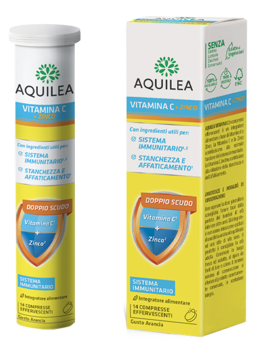 AQUILEA VITAMINA C 14 COMPRESSE EFFERVESCENTI - Magnumfarma.it