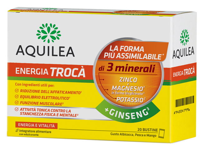 AQUILEA ENERGIA TROCA'+GINSENG 20 BUSTINE - Magnumfarma.it
