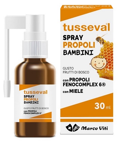 TUSSEVAL GOLA PROPOLI SPRAY PER BAMBINI 30 ML - Magnumfarma.it