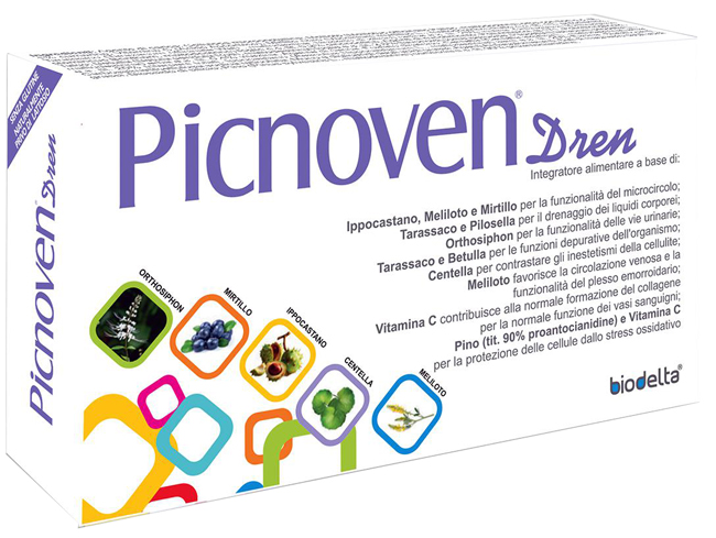 PICNOVEN DREN 100 COMPRESSE 62 G - Magnumfarma.it