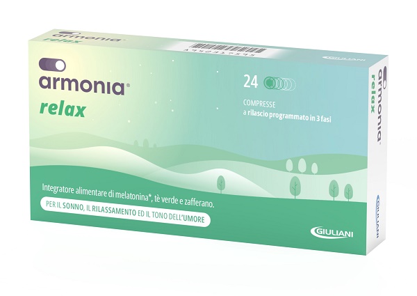 ARMONIA RELAX 1 MG A BASE DI MELATONINA 24 COMPRESSE - Magnumfarma.it