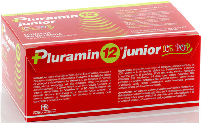 PLURAMIN12 JUNIOR 14 STICK PACK 12 ML - Magnumfarma.it