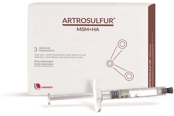 ARTROSULFUR MSM+HA SIRINGHE PRERIEMPITE INTRA-ARTICOLARI ACIDO IALURONICO 2 ML - Magnumfarma.it