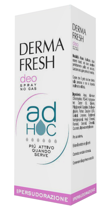 DERMAFRESH DEO SPRAY NO GAS AD HOC IPERSUDORAZIONE DEODORANTE 100 ML - Magnumfarma.it
