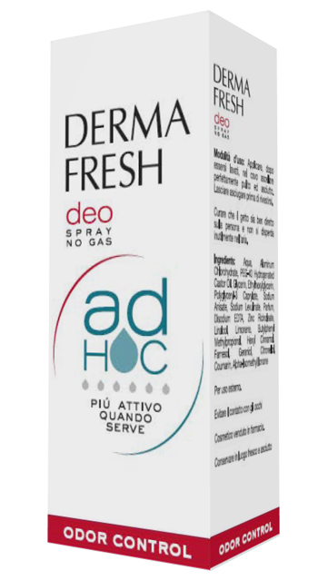 DERMAFRESH DEO SPRAY NO GAS AD HOC ODOR CONTROL DEODORANTE 100 ML - Magnumfarma.it
