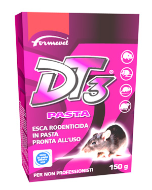 DT3 PASTA ESCA RODENTICIDA PRONTA ALL'USO 150 G - Magnumfarma.it