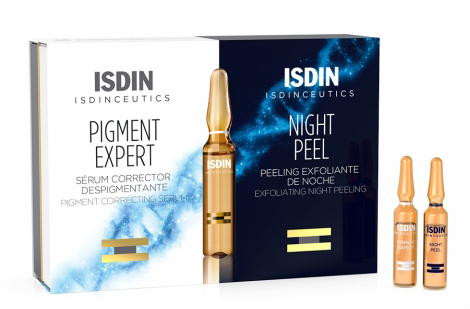 ISDINCEUTICS ROUTINE ANTIMACCHIE ISDINCEUTICS PIGMENT EXPERT 10 FIALE GIORNO + ISDINCEUTICS NIGHT PEEL 10 FIALE NOTTE - Magnumfarma.it