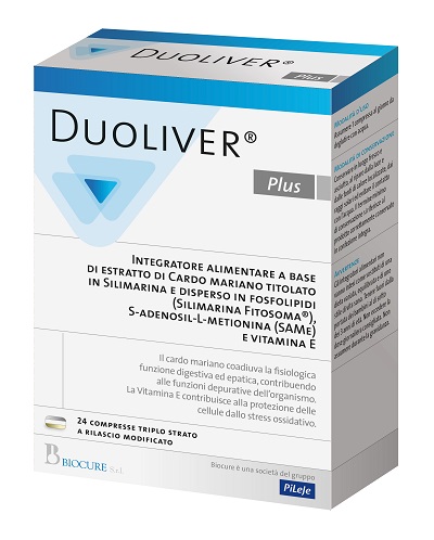 DUOLIVER PLUS 24 COMPRESSE - Magnumfarma.it