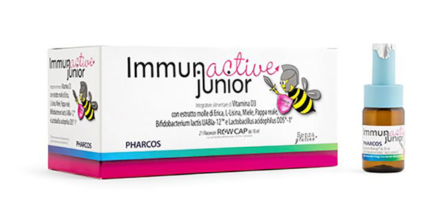 IMMUNACTIVE JUNIOR PHARCOS 21 FIALE 10 ML - Magnumfarma.it