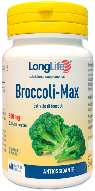 LONGLIFE BROCCOLI MAX 60 CAPSULE - Magnumfarma.it
