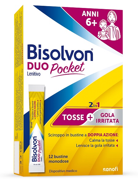 BISOLVON DUO POCKET LENITIVO NEW 12 BUSTINE - Magnumfarma.it