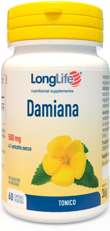 LONGLIFE DAMIANA 60 CAPSULE - Magnumfarma.it